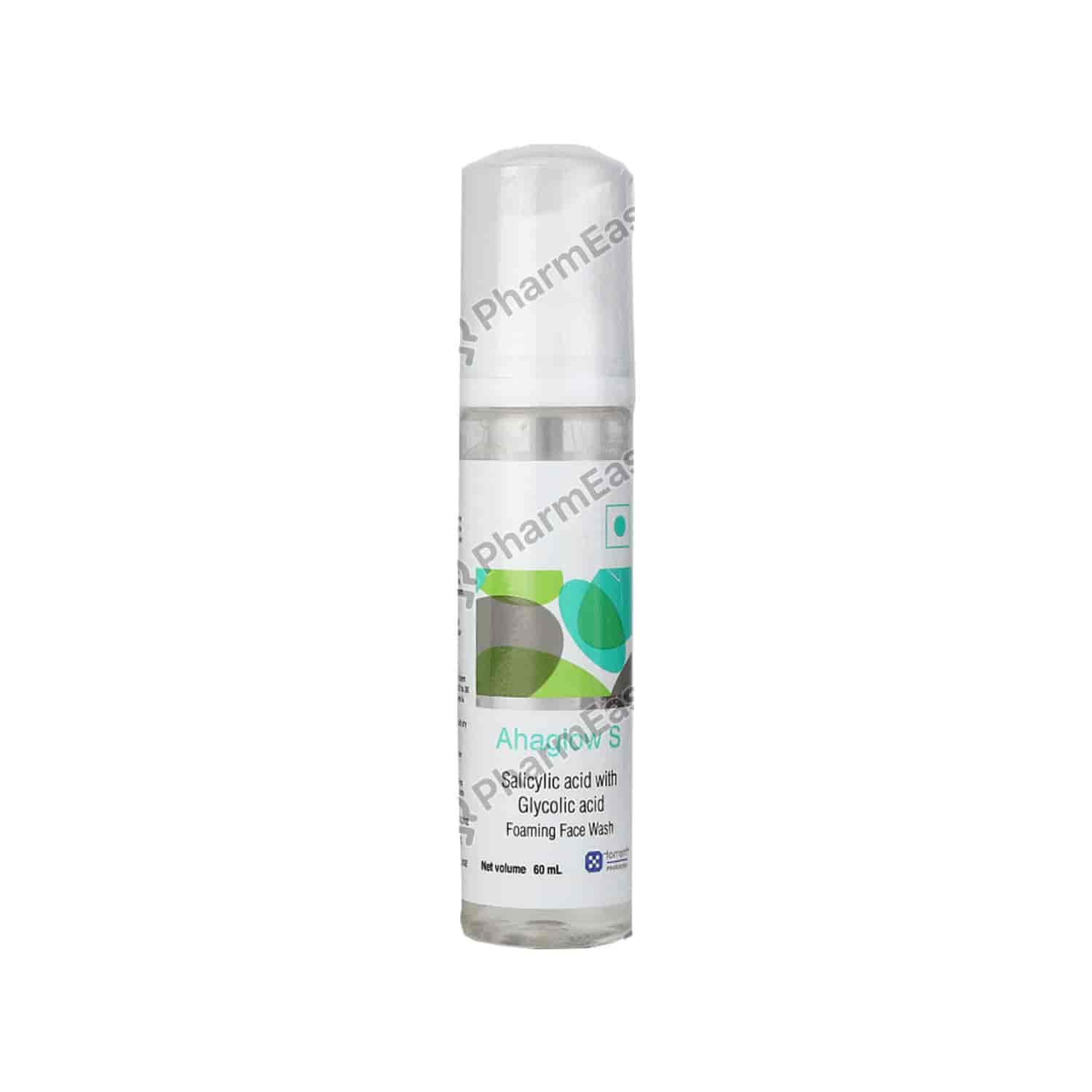 Buy Ahaglow S Foaming Face Wash 60ml Online at Flat 18 OFF* PharmEasy