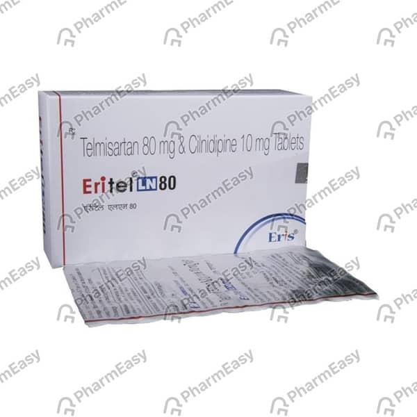 Eritel Ln 80mg Strip Of 10 Tablets