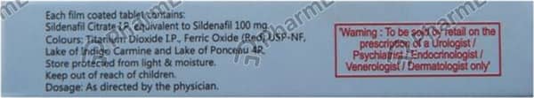Vigora 100 Red Tablet
