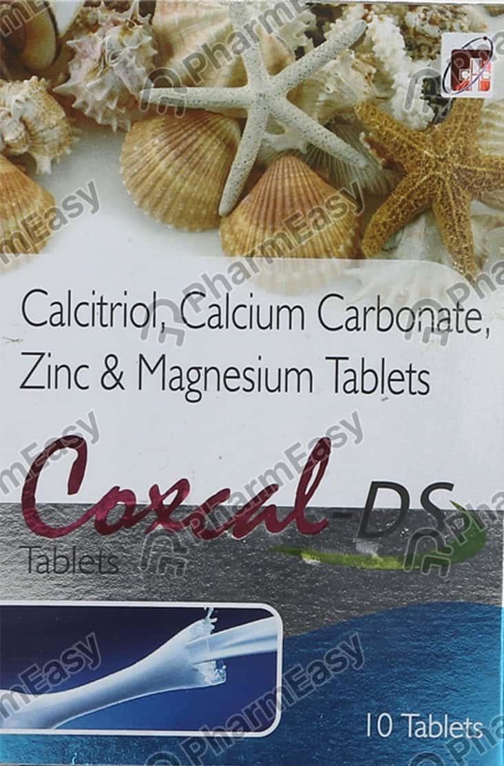 Coxcal Ds Strip Of 10 Tablets