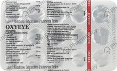 OXYEYE STRIP OF 15 TABLETS