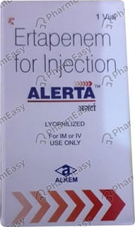 Alerta Dry Vial Of 1gm Powder For Injection