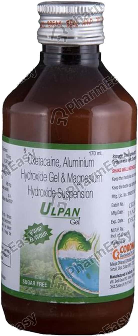 Ulpan Saunf Flavour Sugar Free Bottle Of 200ml Oral Gel