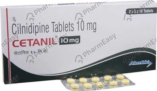 Cetanil 10mg Strip Of 10 Tablets