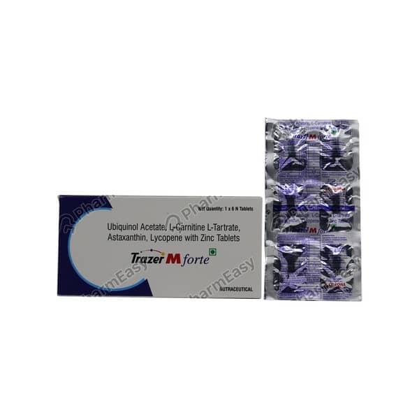 Trazer M Forte Strip Of 6 Tablets