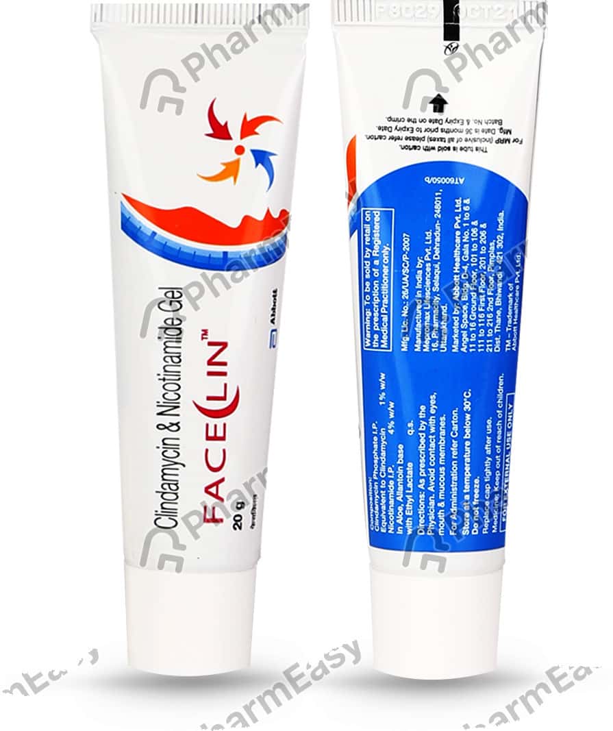 Faceclin Gel 20gm Uses, Side Effects, Price, Dosage & Composition