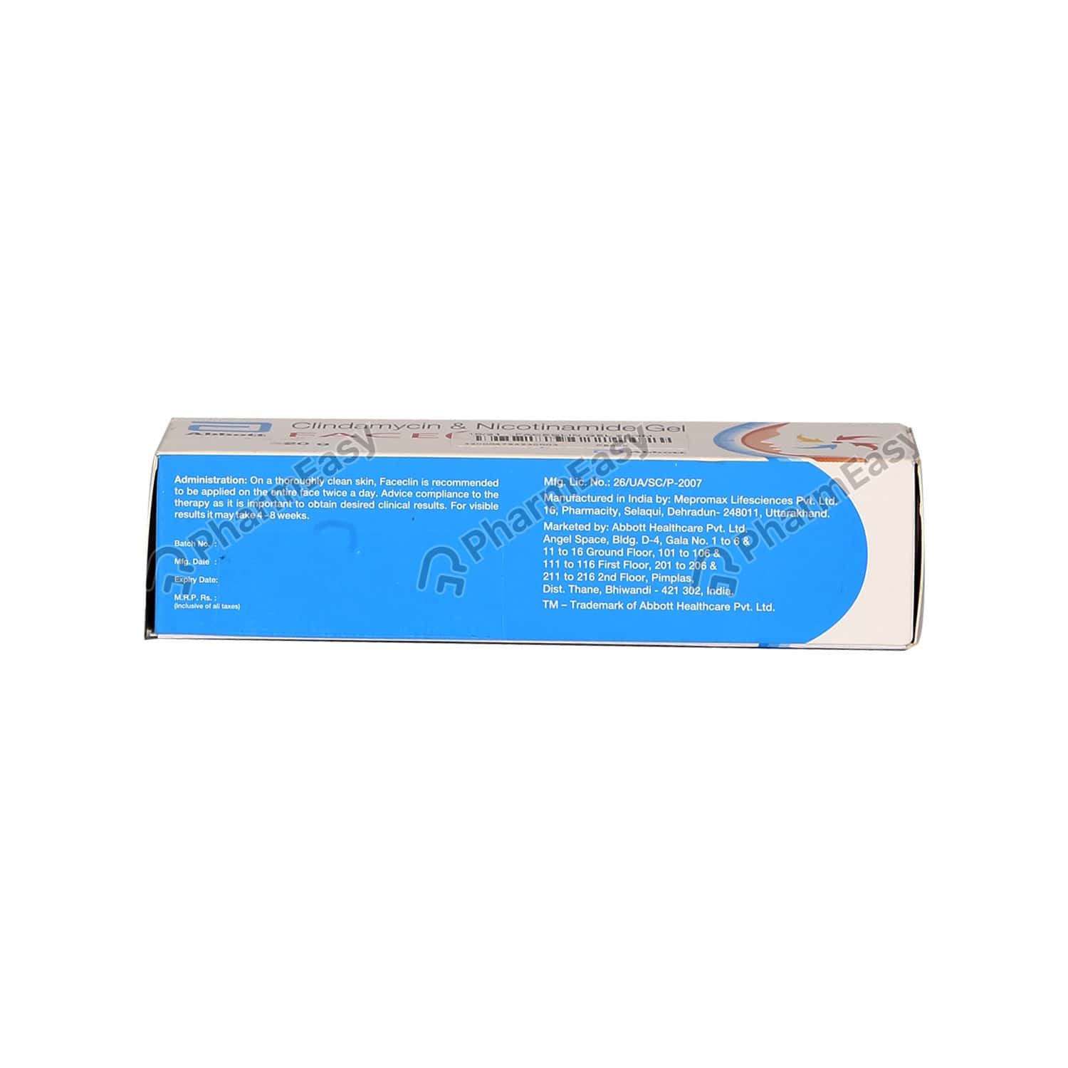 Faceclin Gel 20gm Uses, Side Effects, Dosage, Composition & Price