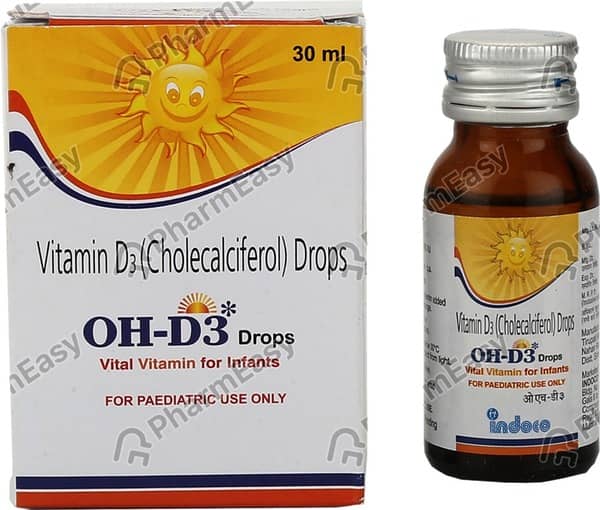 ओह 30एमएल ओरल ड्रॉप्स की बोतल