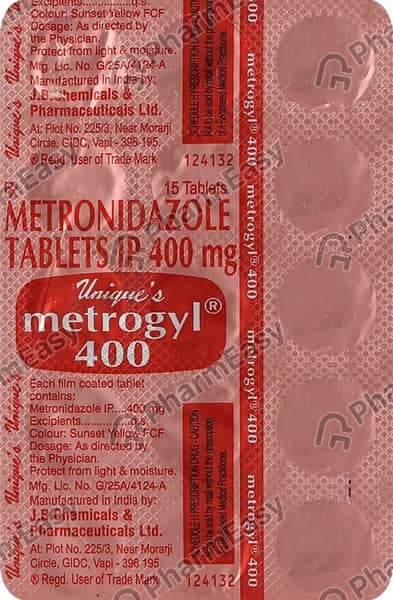 Metrogyl 400 Tablet