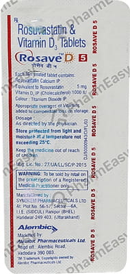 Rosave D 5mg Strip Of 10 Tablets
