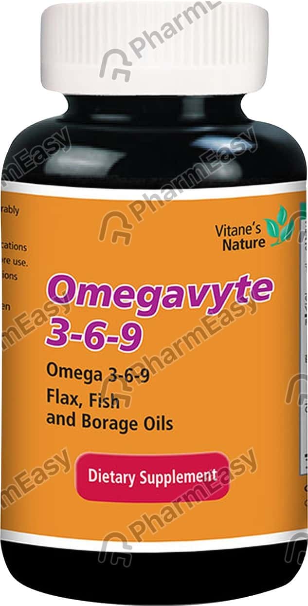 Buy Omegavyte 3 6 9 Softgel Capsule (90) Online at Flat 15 OFF PharmEasy