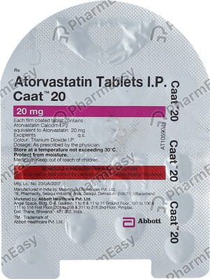 Caat 20mg Strip Of 15 Tablets