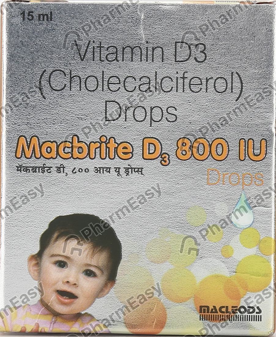 Macbrite D3 800 IU/ML Oral Drop (15) Uses, Side Effects, Price
