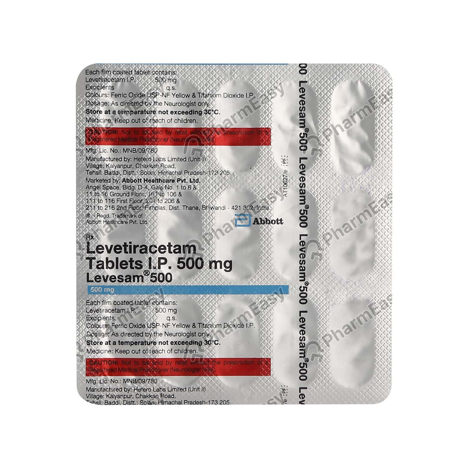 Levesam 500 MG Tablet (15) Uses, Side Effects, Dosage, Composition