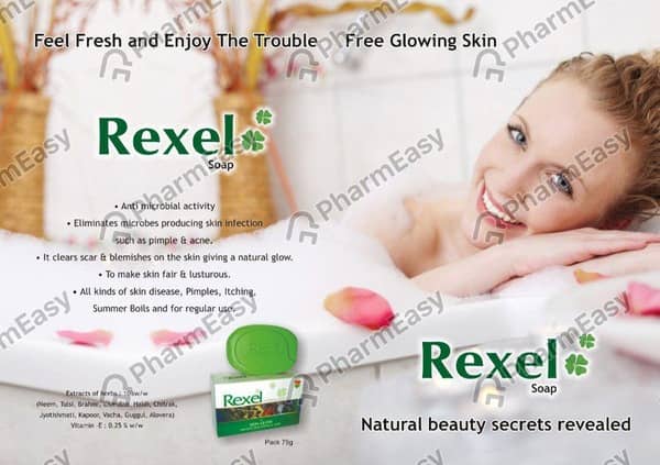 Rexel Herbal Soap 75Gm