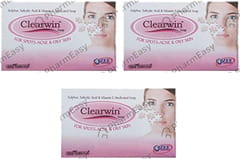 CLEARWIN BOX OF 75GM SOAP