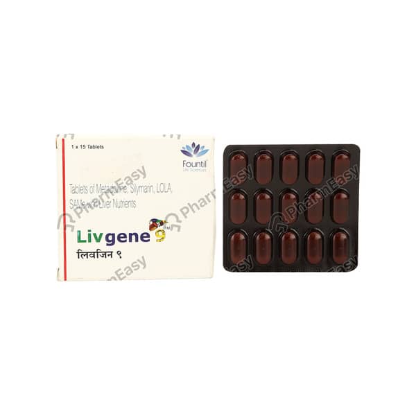 Livgene 9 Strip Of 15 Tablets