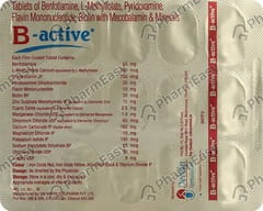 B ACTIVE STRIP OF 15 TABLETS
