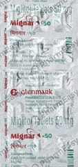 MIGNAR 50MG STRIP OF 15 TABLETS