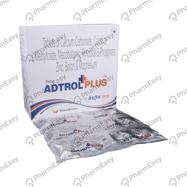 Adtrol Plus Strip Of 15 Tablets
