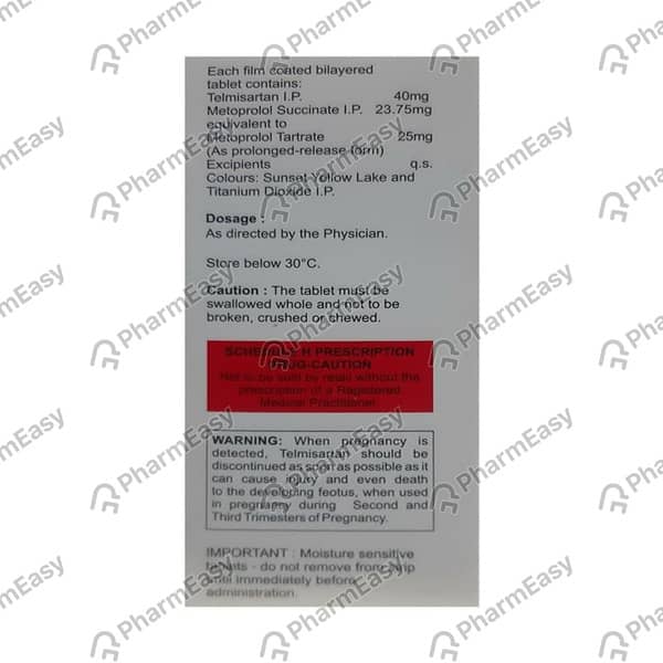 Met Xl T 25mg Strip Of 10 Tablets