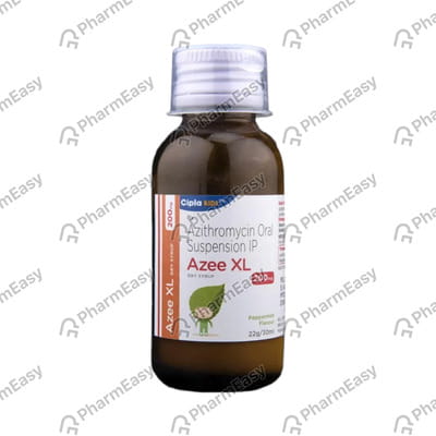 Azee Xl Peppermint Flavour Bottle Of 30ml Dry Syrup