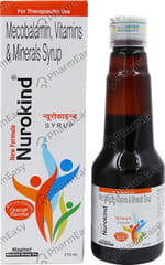 NEW FORMULA NUROKIND ORANGE FLAVOUR BOTTLE OF 210ML SYRUP