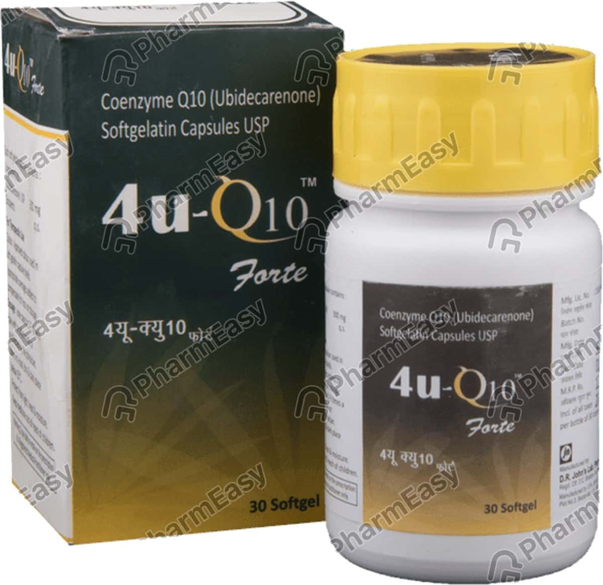 Buy 4u Q10 Forte 300 MG Capsule (30) Online at Flat 15% OFF | PharmEasy