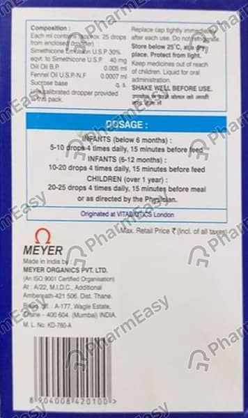 Colicaid Bottle Of 30ml Oral Drops