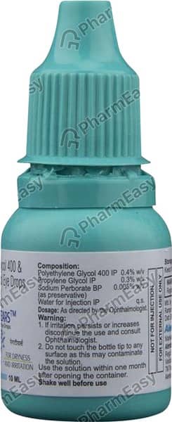 Pegtears Bottle Of 10ml Eye Drops