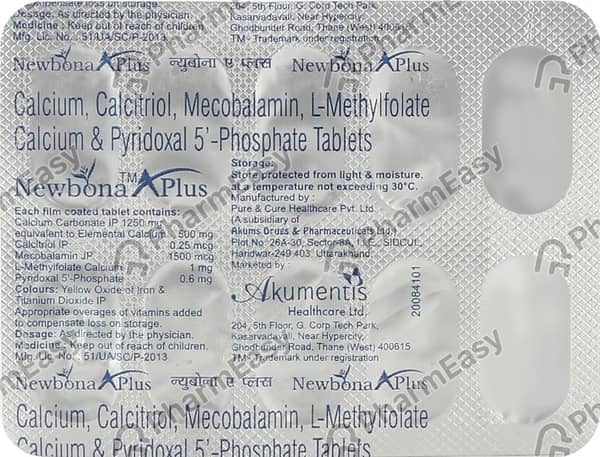 Newbona A Plus Strip Of 10 Tablets
