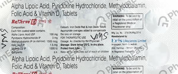 Renerve D Strip Of 10 Tablets