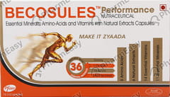 BECOSULES PERFORMANCE STRIP OF 15 SOFTGEL CAPSULES
