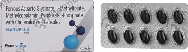 Marvella Strip Of 10 Capsules