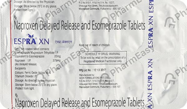 Espra Xn Strip Of 10 Tablets