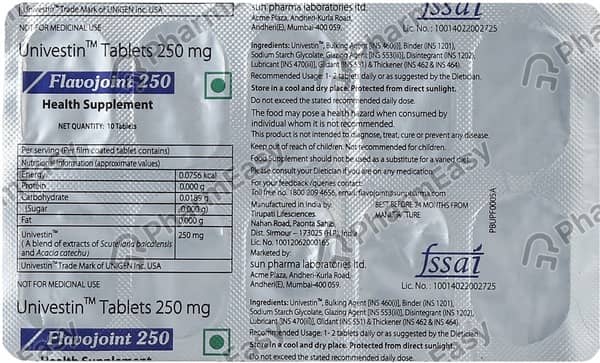 Flavojoint 250mg Tablet