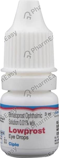 Lowprost 0.01% Eye Drops 3Ml