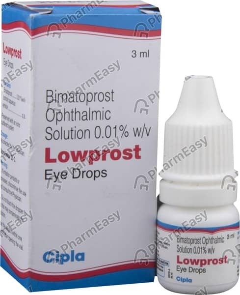 Lowprost 0.01% Eye Drops 3Ml