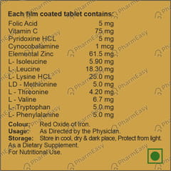 MNF STRIP OF 10 TABLETS