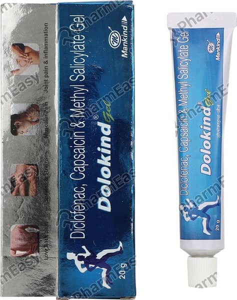 Dolokind Tube Of 20gm Gel