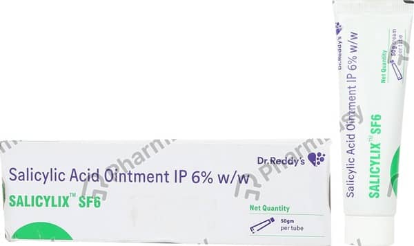 Salicylix Sf 6% Tube Of 50gm Ointment