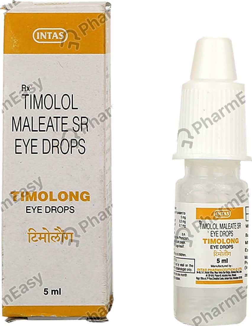 Timolong 0.5 Eye Drop (5) Uses, Side Effects, Price & Dosage PharmEasy