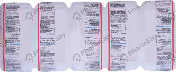 Durapain 50/75mg Strip Of 10 Tablets