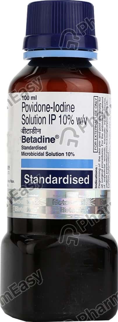 Betadine 10% Bottle Of 100ml Solution