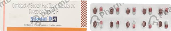 सिलोडाल डी 4एमजी की स्ट्रिप 20 कोम्बिकिट कैप्सूल्स
