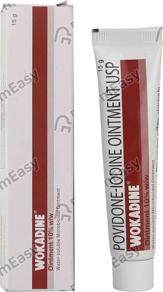 Wokadine 10% Ointment 15 Gm
