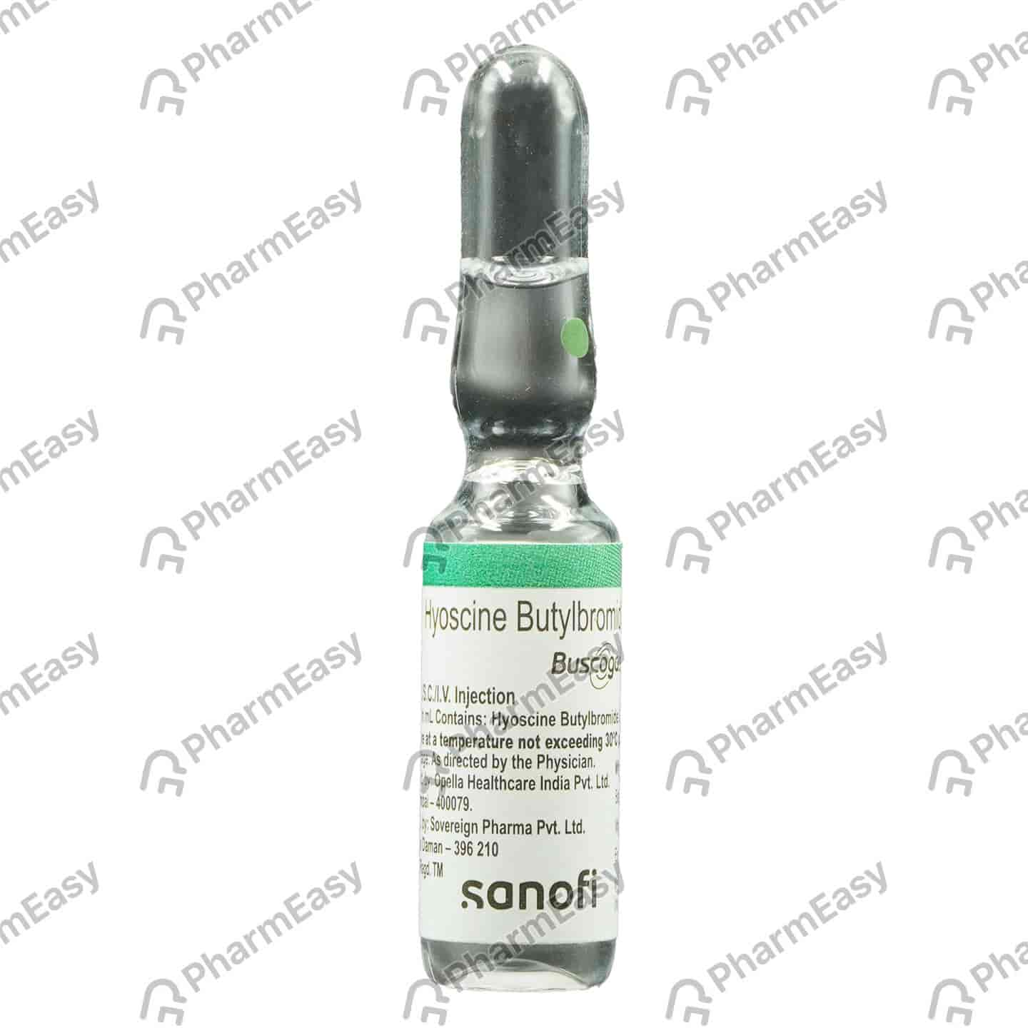 Buscogast 20mg Ampoule Of 1ml Injection