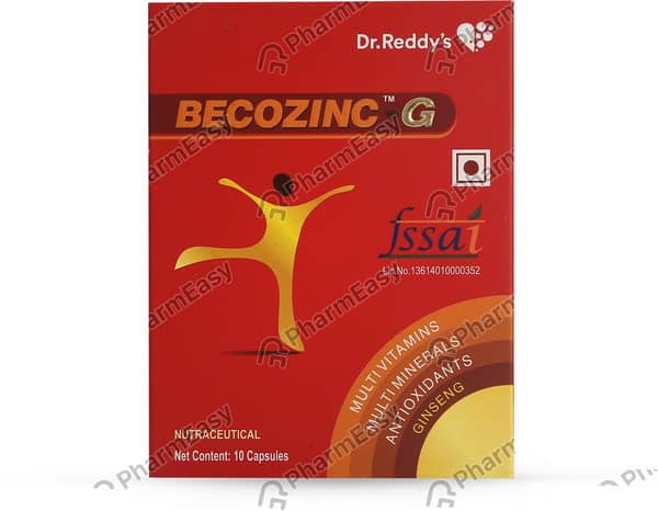 Becozinc G Strip Of 10 Capsules
