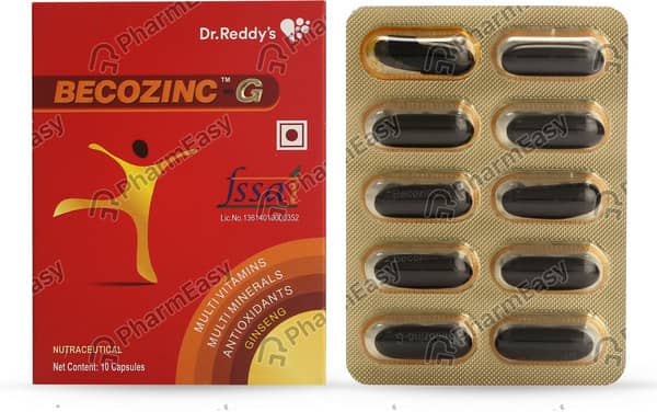 Becozinc G Strip Of 10 Capsules