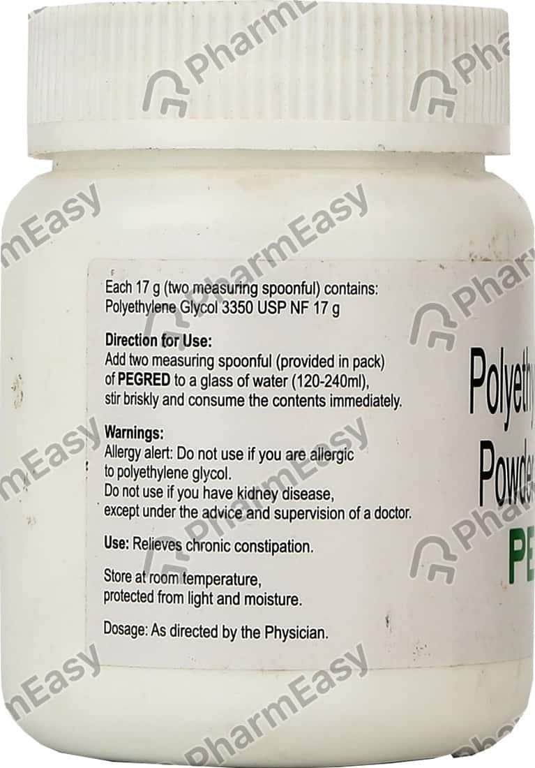 Pegred Jar Of 119gm Oral Powder